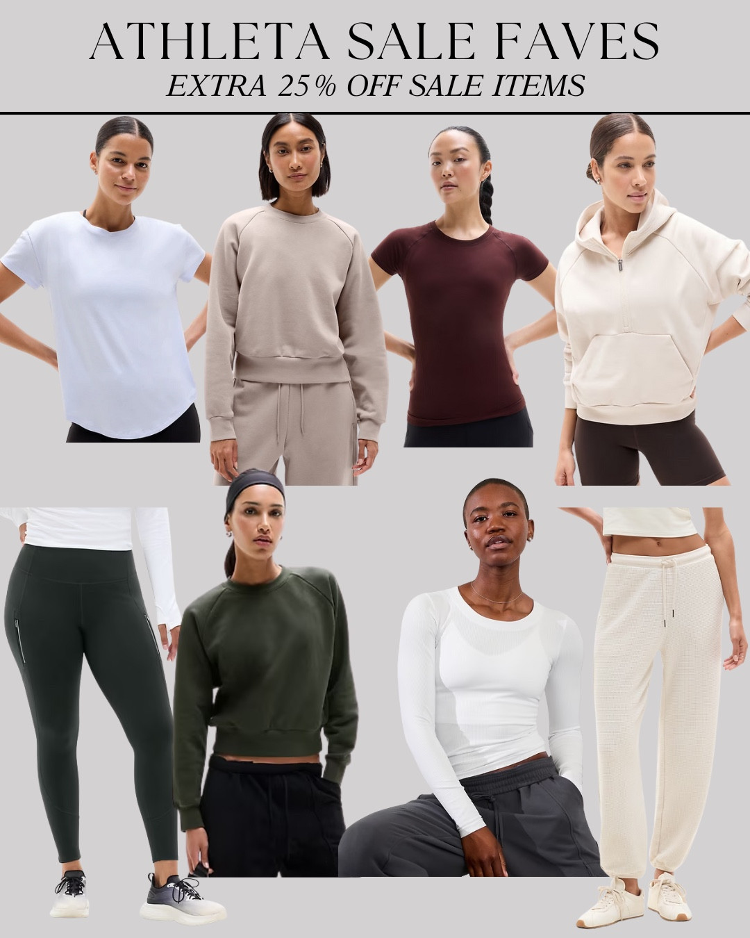 Athleta sale finds I’m eyeing and ready to add to cart! 😍

They’re having a sitewide sale where everything is 25% off! That means an extra discount on their sale items, too. ✨

#LTKfitnessgoals #LTKActive #LTKSaleAlert