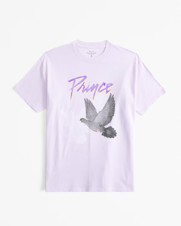 Oversized Prince Graphic Tee | Abercrombie & Fitch (US)