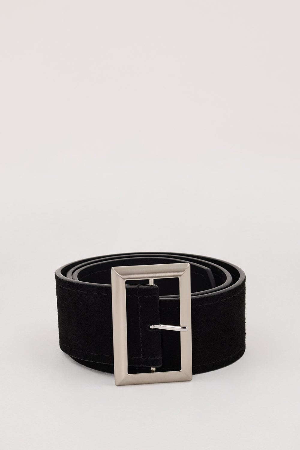 NOAH THE LABEL BLACK SUEDE BELT | DISSH