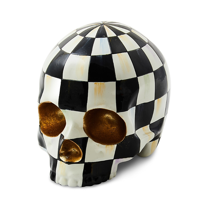 MacKenzie-Childs Courtly Check Skull | Bloomingdale's (US)