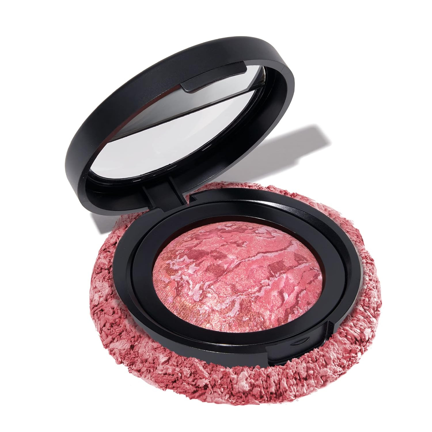 LAURA GELLER NEW YORK Baked Blush-n-Brighten Marbleized Blush for Cheeks - Tropic Hues - Satin Fi... | Amazon (US)