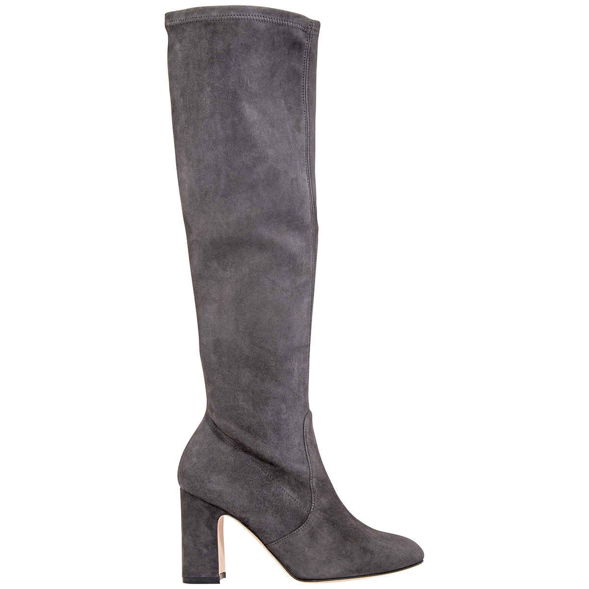 Stuart Weitzman Dark Grey Milla Suede Knee Boots, Brand Size 36 ( US Size 5.5 ) | Jomashop.com & JomaDeals.com
