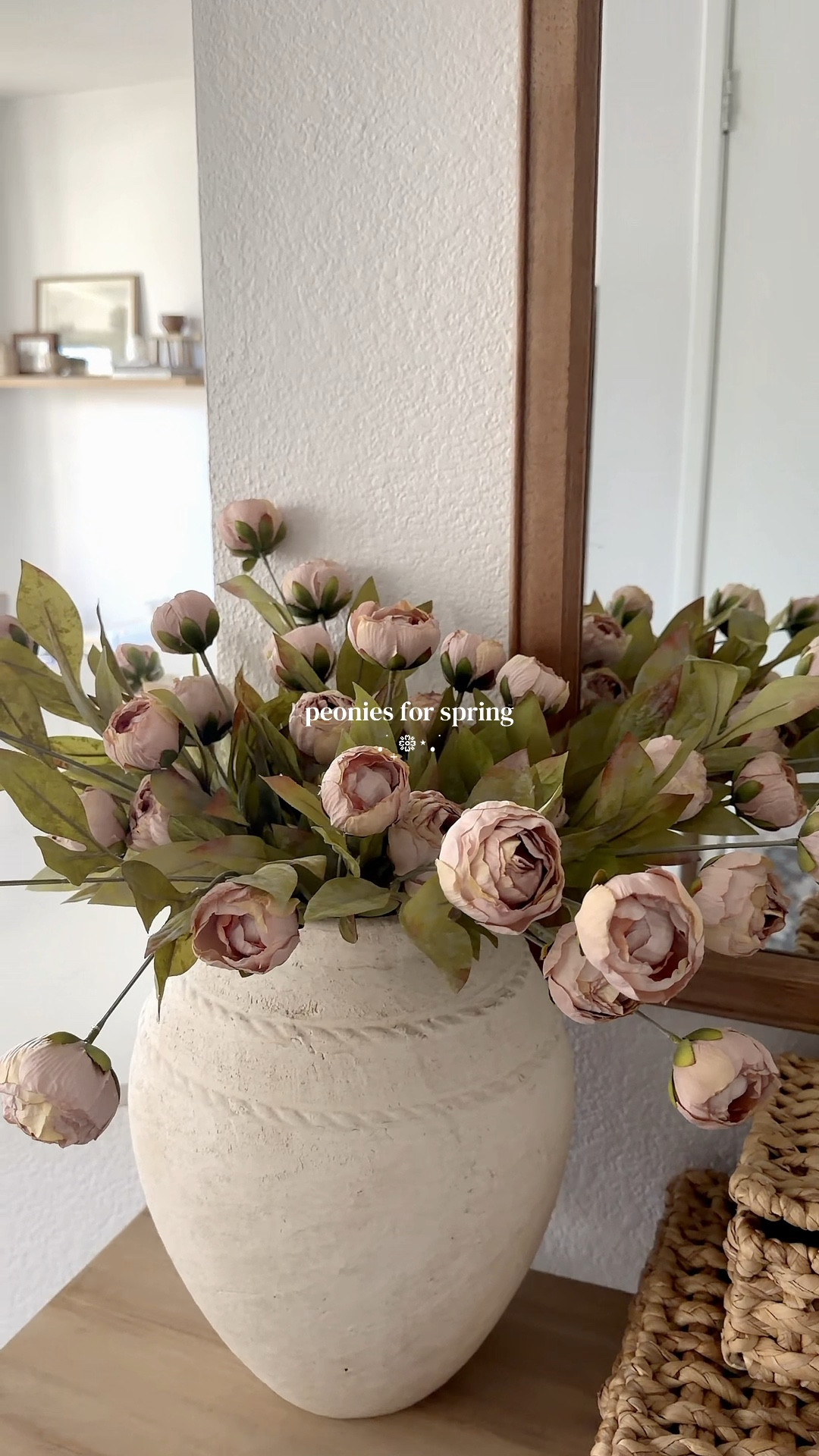 peony stems from Michael’s 🩷 

#LTKSeasonal #LTKU #LTKHome