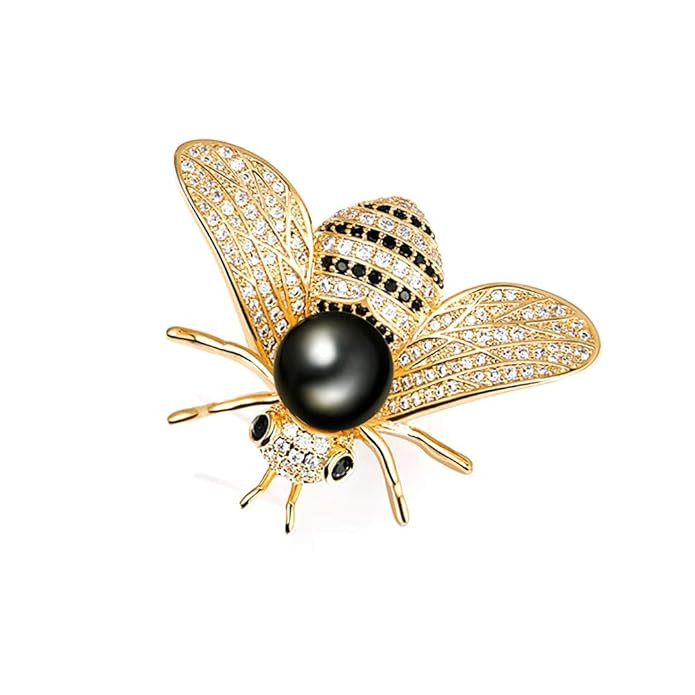 Gleamart Honey Bee Brooch Pin Insect Animal Brooches for Women | Amazon (US)