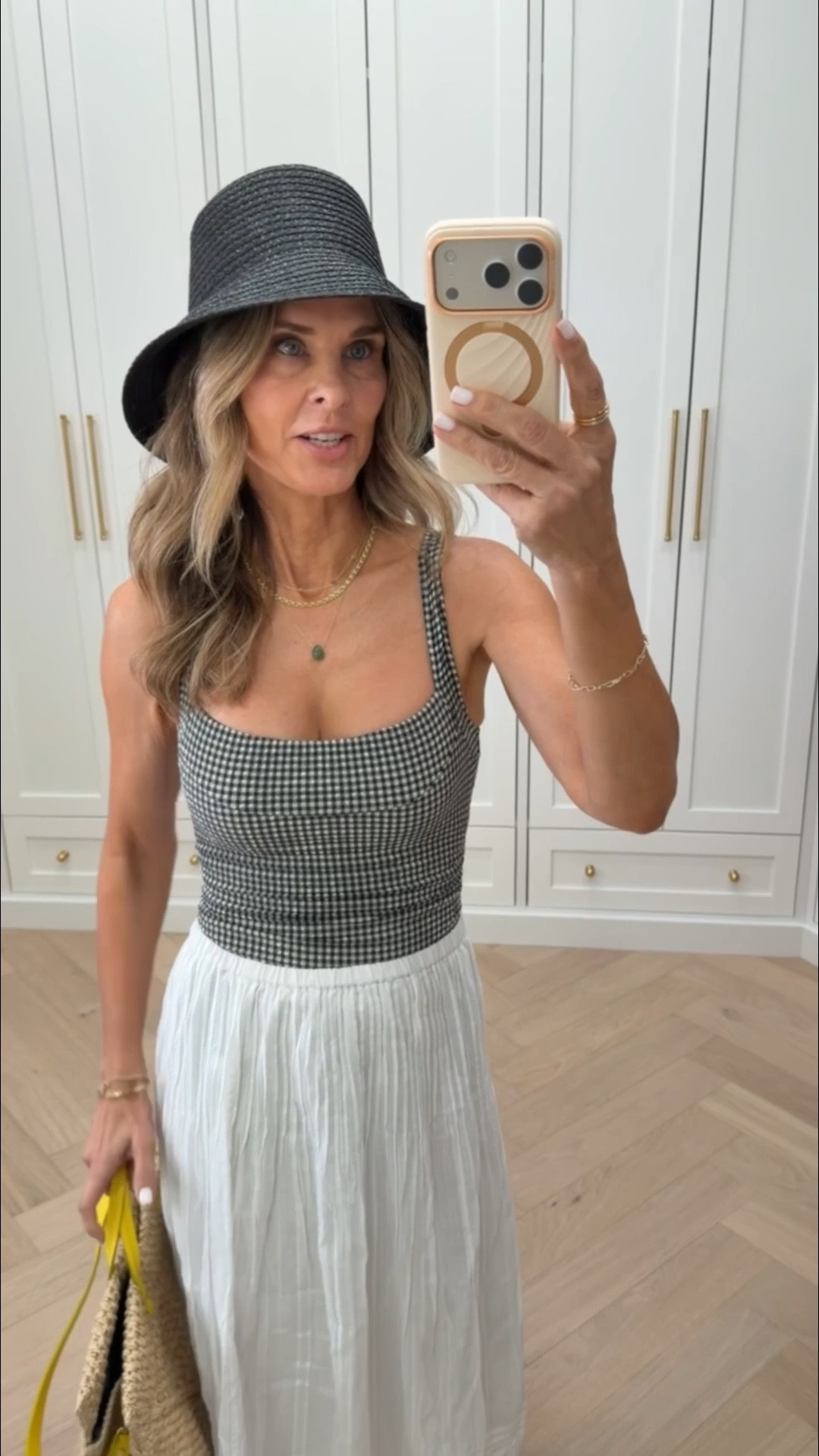 J Crew 30% off sale! I’m 5’6’'
-one piece gingham bathing suit size 2
-flowy white skirt size XXS

#LTKOver40 #LTKSeasonal #LTKSaleAlert