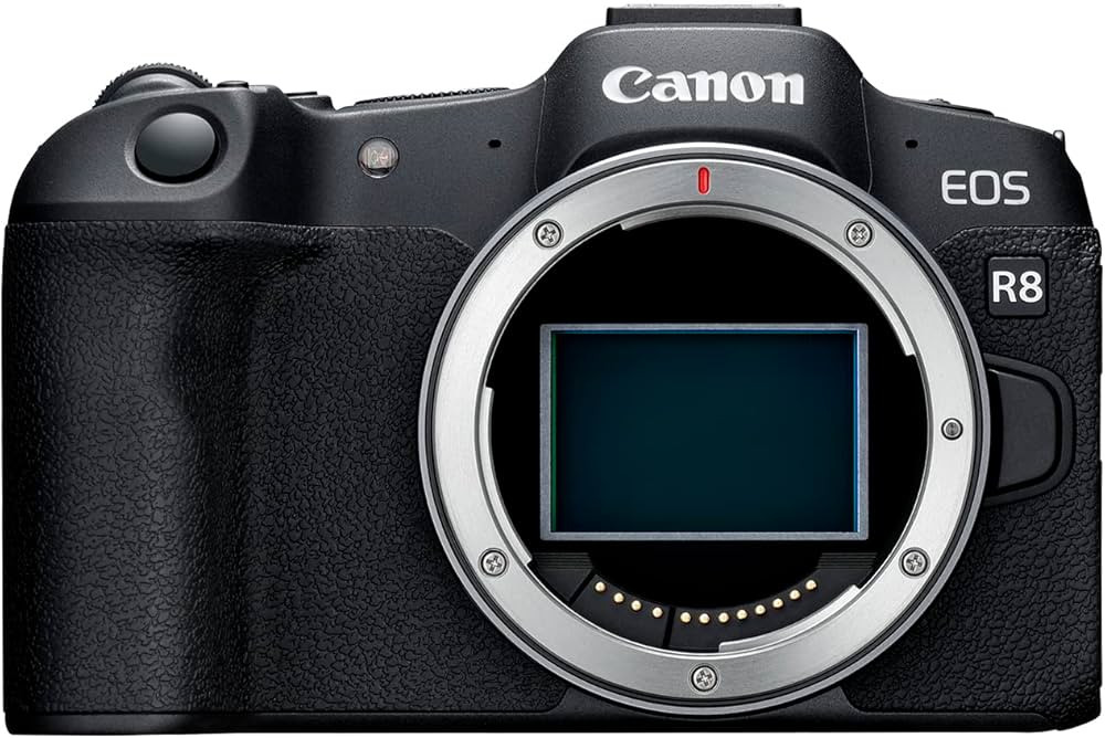Canon EOS R8 Full-Frame Mirrorless Camera (Body Only), RF Mount, 24.2 MP, 4K Video, DIGIC X Image... | Amazon (US)