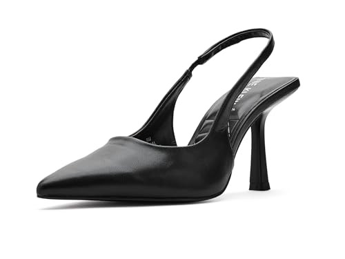 Anne Klein Women's Itzy Black Smooth 9 Medium | Amazon (US)
