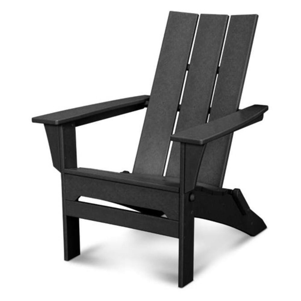 POLYWOOD® Modern Folding Adirondack Chair | Hayneedle