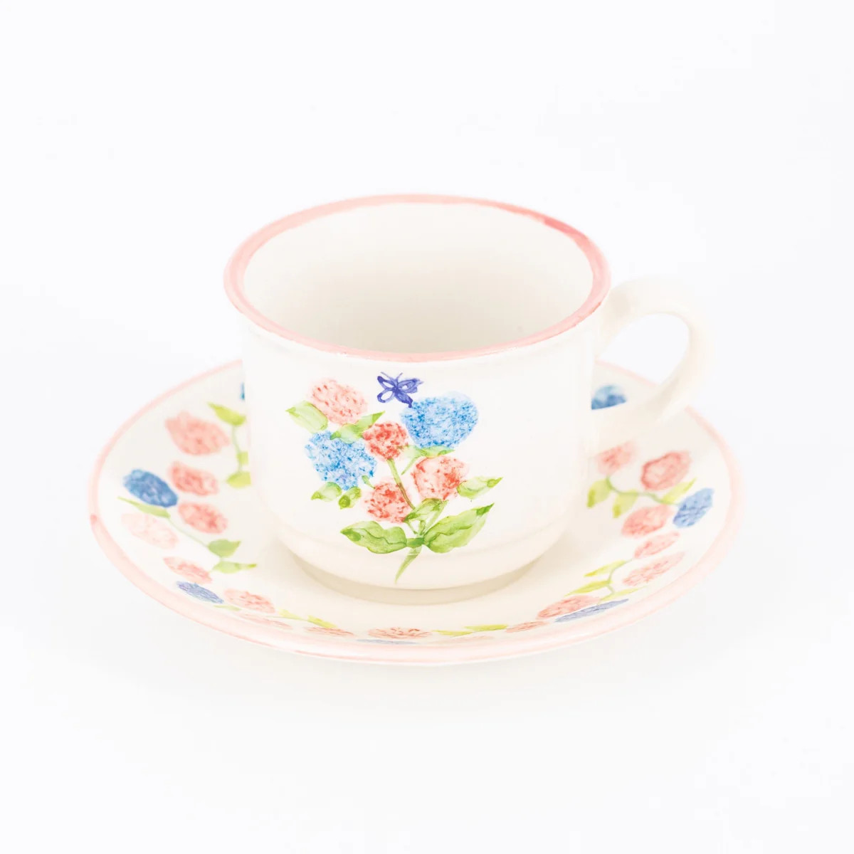 Tea Cup & Saucer - Hydrangea Garden | Dondolo