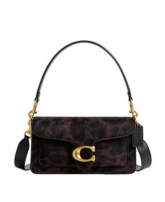 COACH Tabby Medium Haircalf Leopard Print Shoulder Bag 26 - Macy's | Macy's