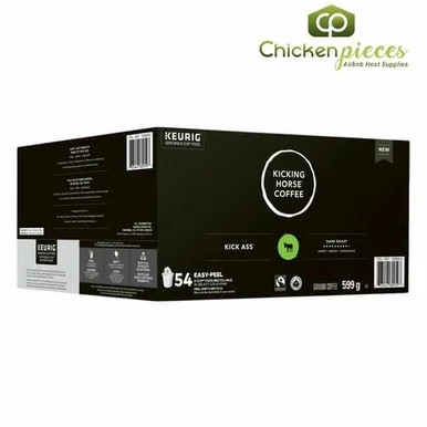 Kicking Horse - Kick Ass Dark Roast Fairtrade Certified and Organic Coffee K Cups 559g/1.23Lbs (5... | Walmart (CA)