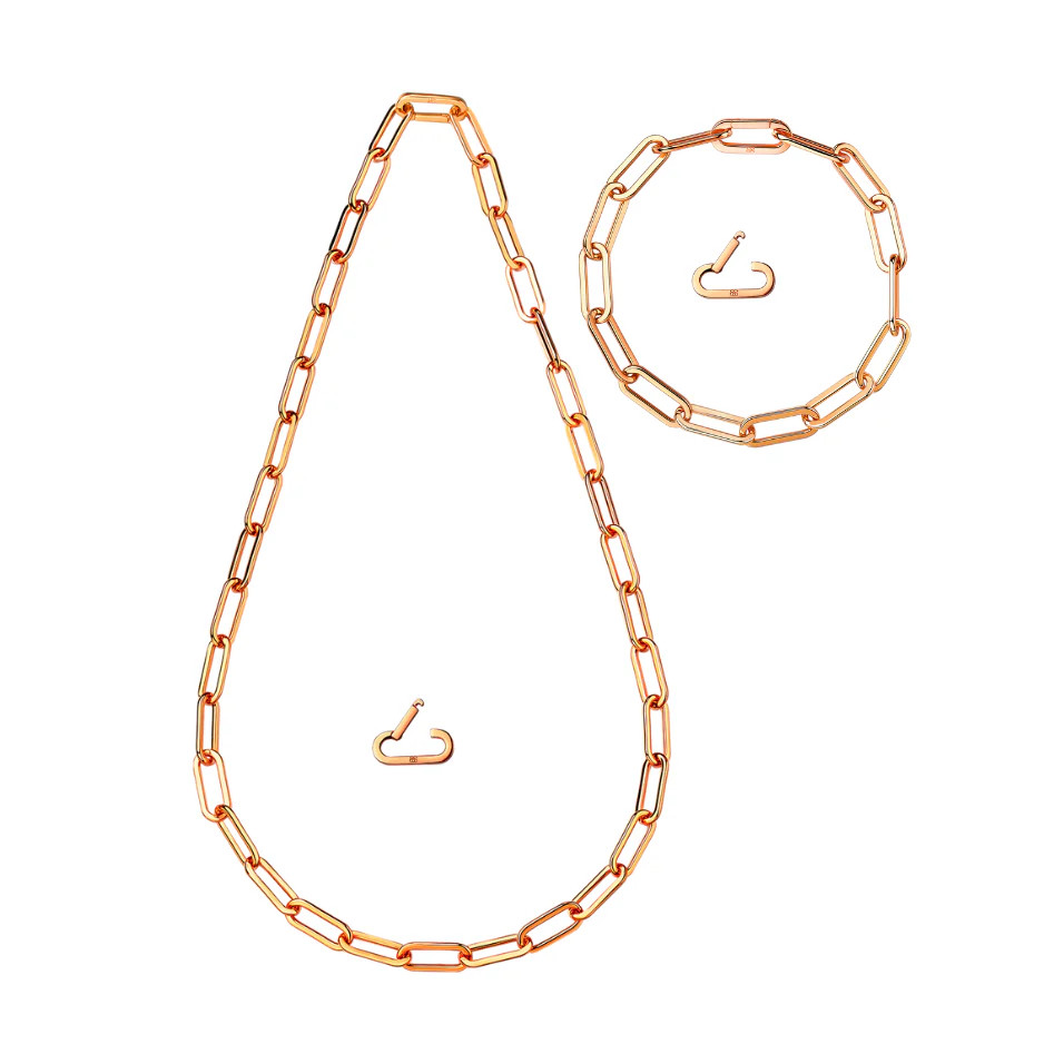 LIMITED EDITION BUNDLE - Paperclip Necklace & Bracelet Set | Sparkl