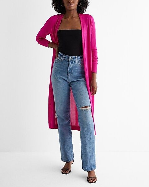 Knit Duster Cardigan | Express