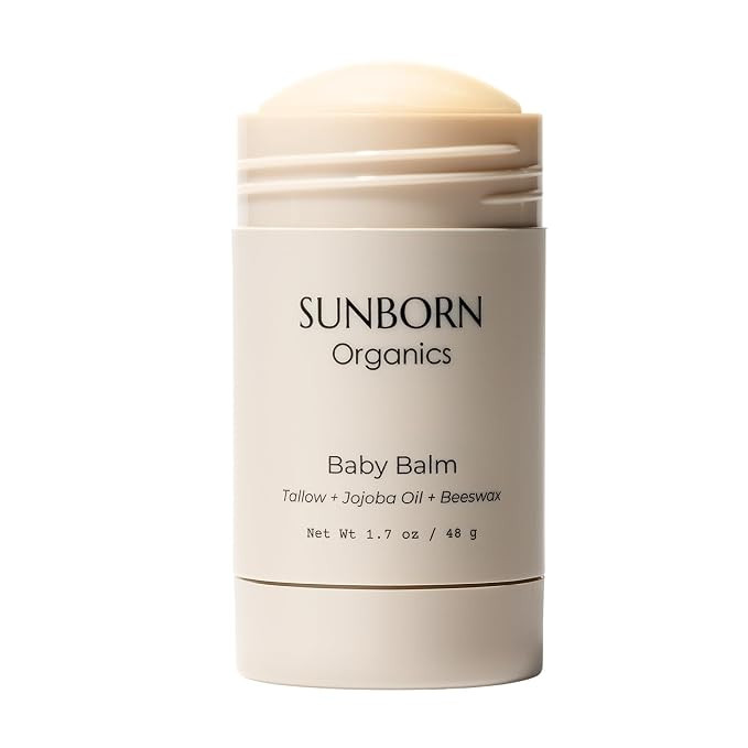Baby Balm | 3 Natural Ingredient Moisturizing Stick for Eczema Relief, Sensitive Skin & Diaper Ra... | Amazon (US)