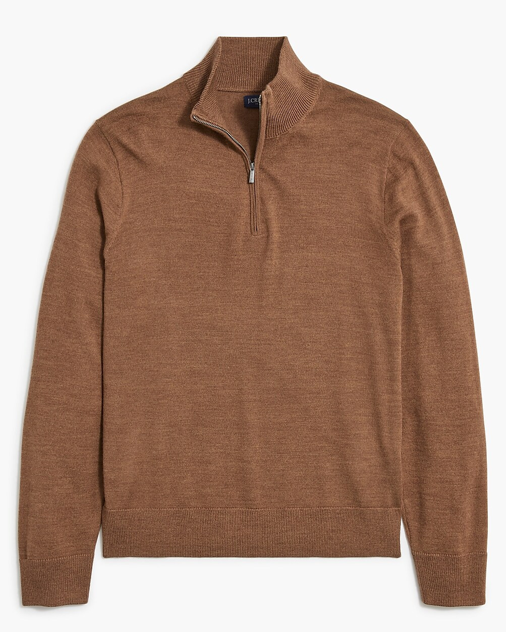Merino wool-blend half-zip | J.Crew Factory