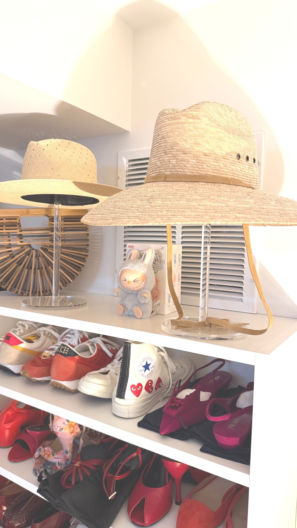 These acrylic hat stands are a must in a walk in closet!

#LTKSeasonal #LTKHome