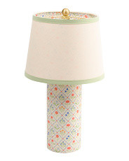 10x18 Printed Metal And Inside Shade Table Lamp | Home | Marshalls | Marshalls