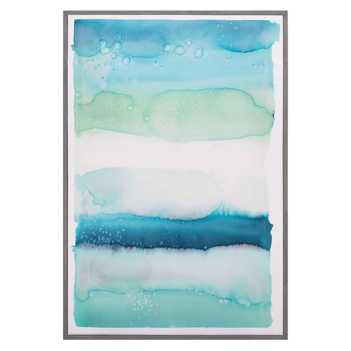 24" x 36" Watercolor Wash I by Natasha Marie Framed Wall Art Canvas - Fine Art Canvas | Target