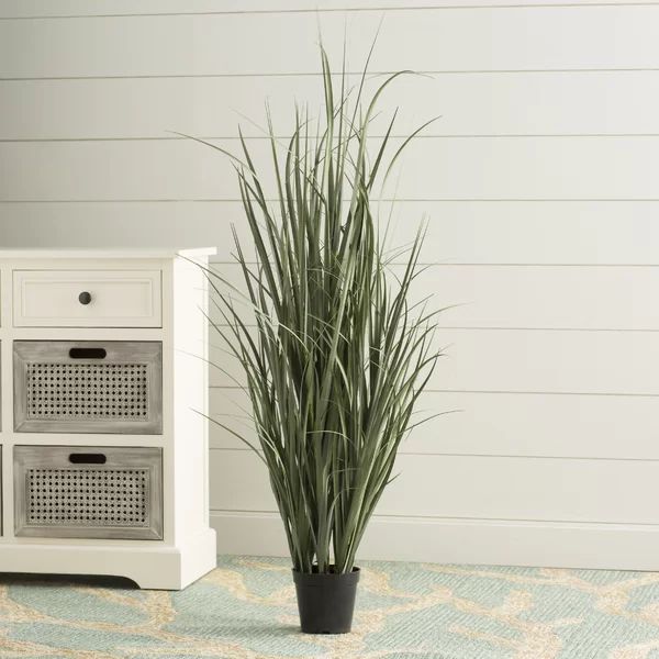 Artificial Potted Ryegrass | Wayfair North America