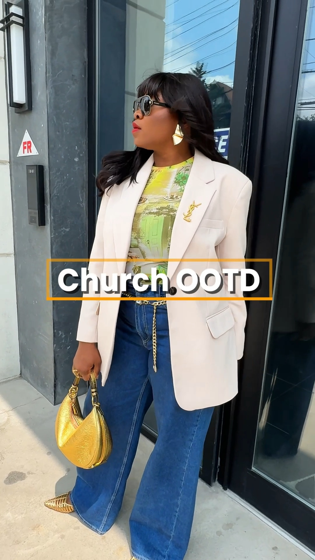 Perfect summer/spring outfit… perfect look for brunch,church,casual work look 

#widelegdenim #oversizedblazer 
#meshbodysuit #zara #churchootd #ootd #summeroutfit #springoutfit #modestoutfit 


#LTKStyleTip #LTKSummerEdit