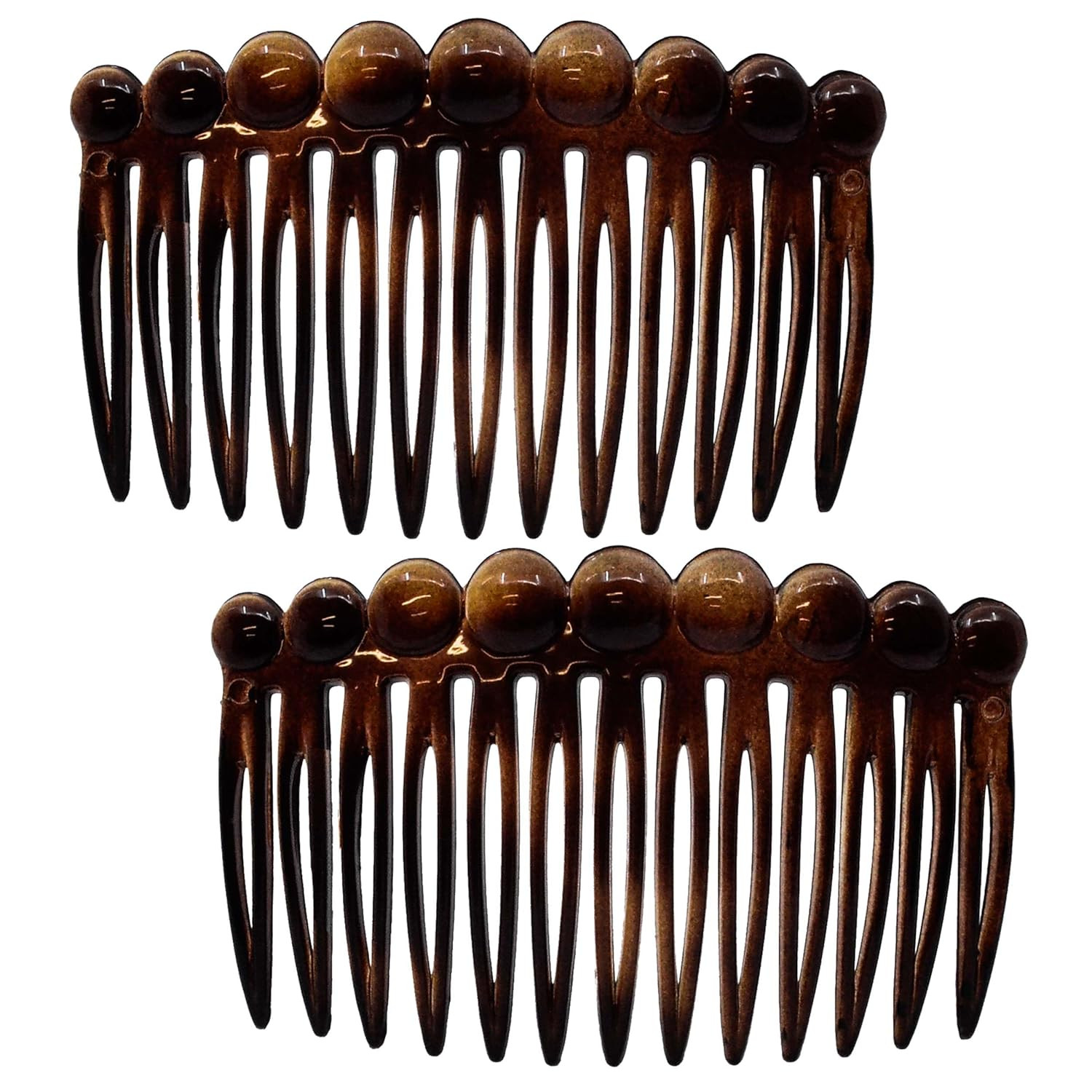 Camila Paris CP33/2 Hair Side Comb 2.75" Girl French Twist Hair Combs Clips | Amazon (US)