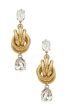 Crystal Knot Earrings
                    
                    Anton Heunis | Revolve Clothing (Global)