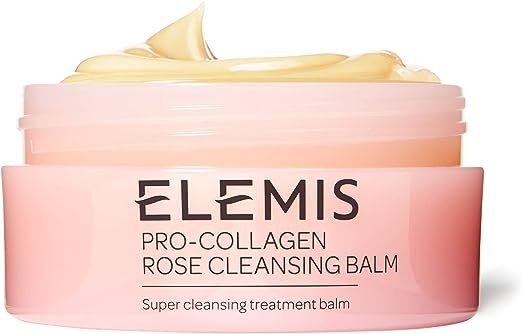 Elemis Pro-Collagen Rose Cleansing Balm, 3-in-1 Deep Cleansing Milk with English Rose Oleo Extrac... | Amazon (UK)