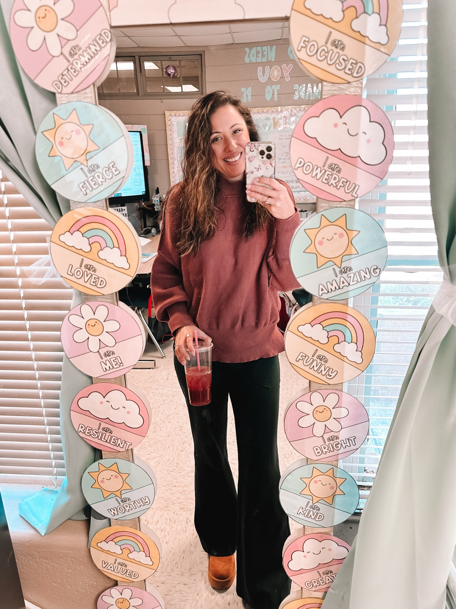 Cozy and comfy teacher #ootd I have quite the collection of Rachel Zoe pants from @tjmaxx and they’re 10/10 🤍

#LTKSeasonal #LTKWorkwear #LTKStyleTip