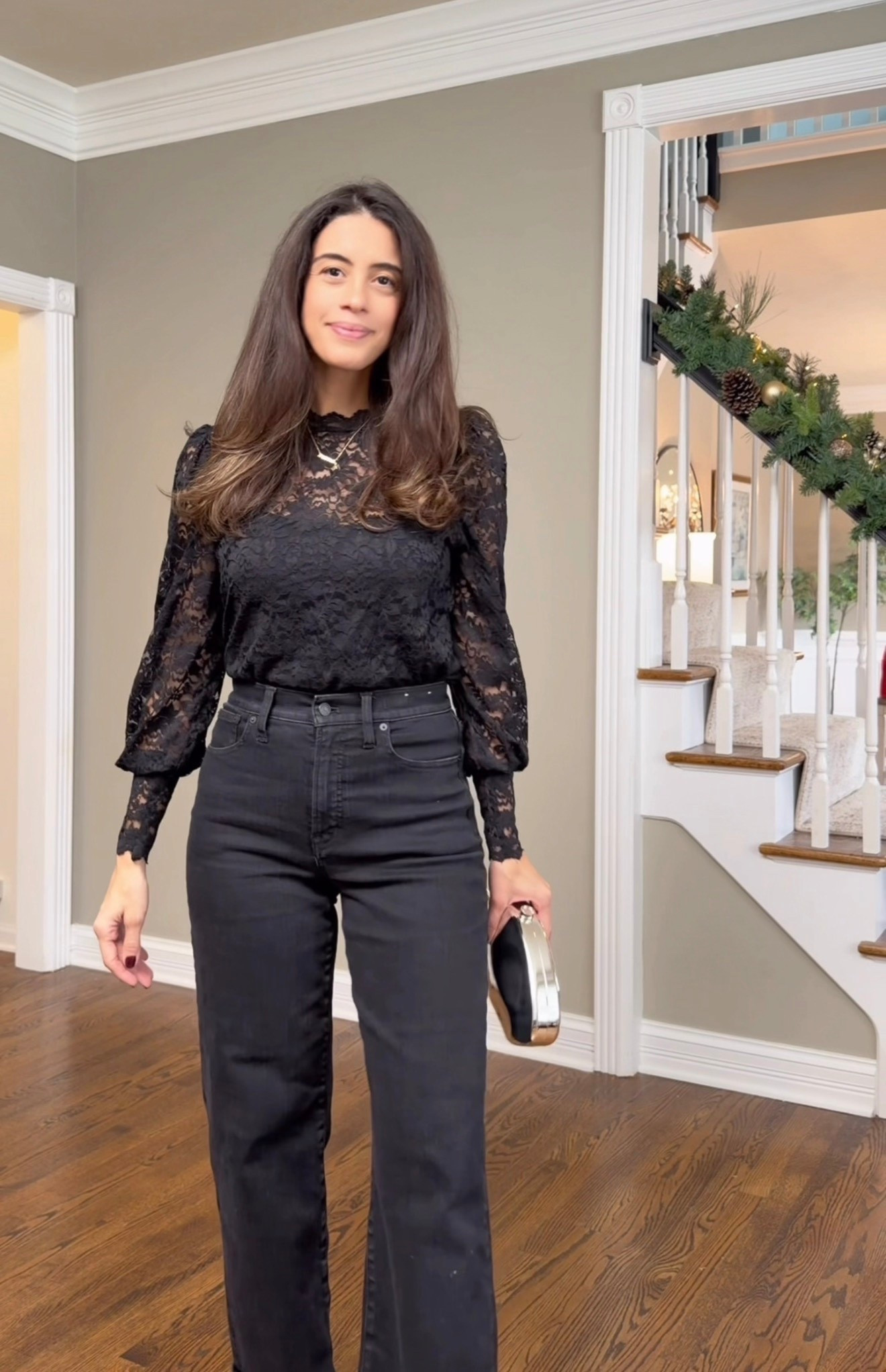 Cute top and jeans
Love this lace top from
Amazon!!! Affordable and easy to pair with jeans; skirts, tailored shorts! I’m wearing a size Smalll

#LTKHoliday #LTKCyberWeek #LTKFindsUnder50