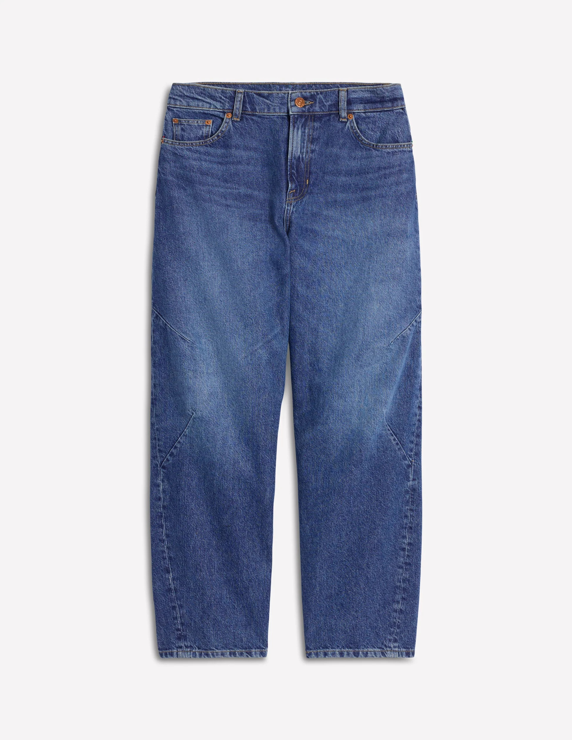 Barrel Leg Jeans-Mid Vintage | Boden (US)