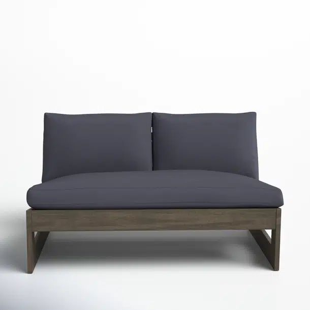 Louise 43'' Acacia Outdoor Sofa | Wayfair North America