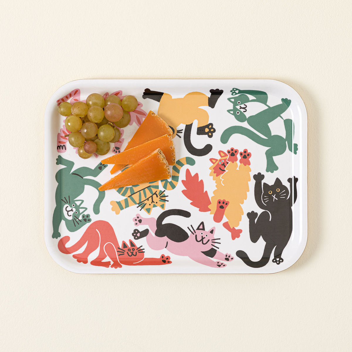 Playful Cats Snack Tray | UncommonGoods