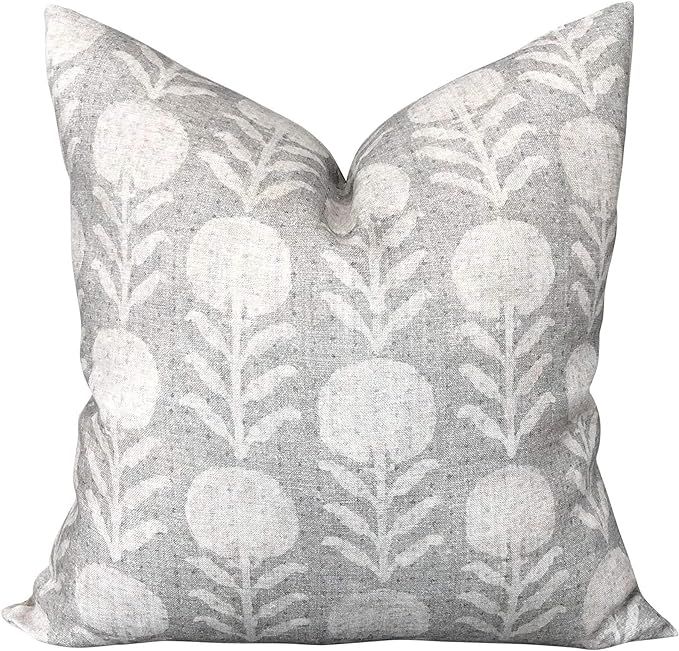 Special Design Clay Mclaurin Zinnia in Sand Pillow Cover Neutral Modern Fashion Home Decor Lumbar... | Amazon (US)