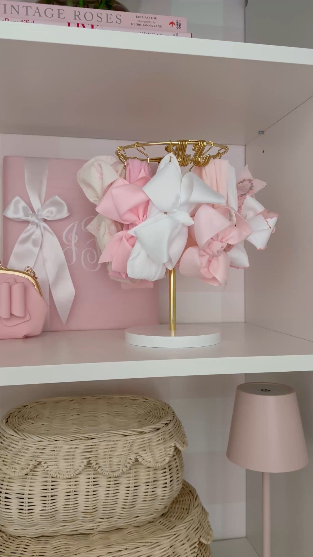 Juliana baby closet bow storage 

#LTKHome #LTKBaby #LTKFindsUnder50