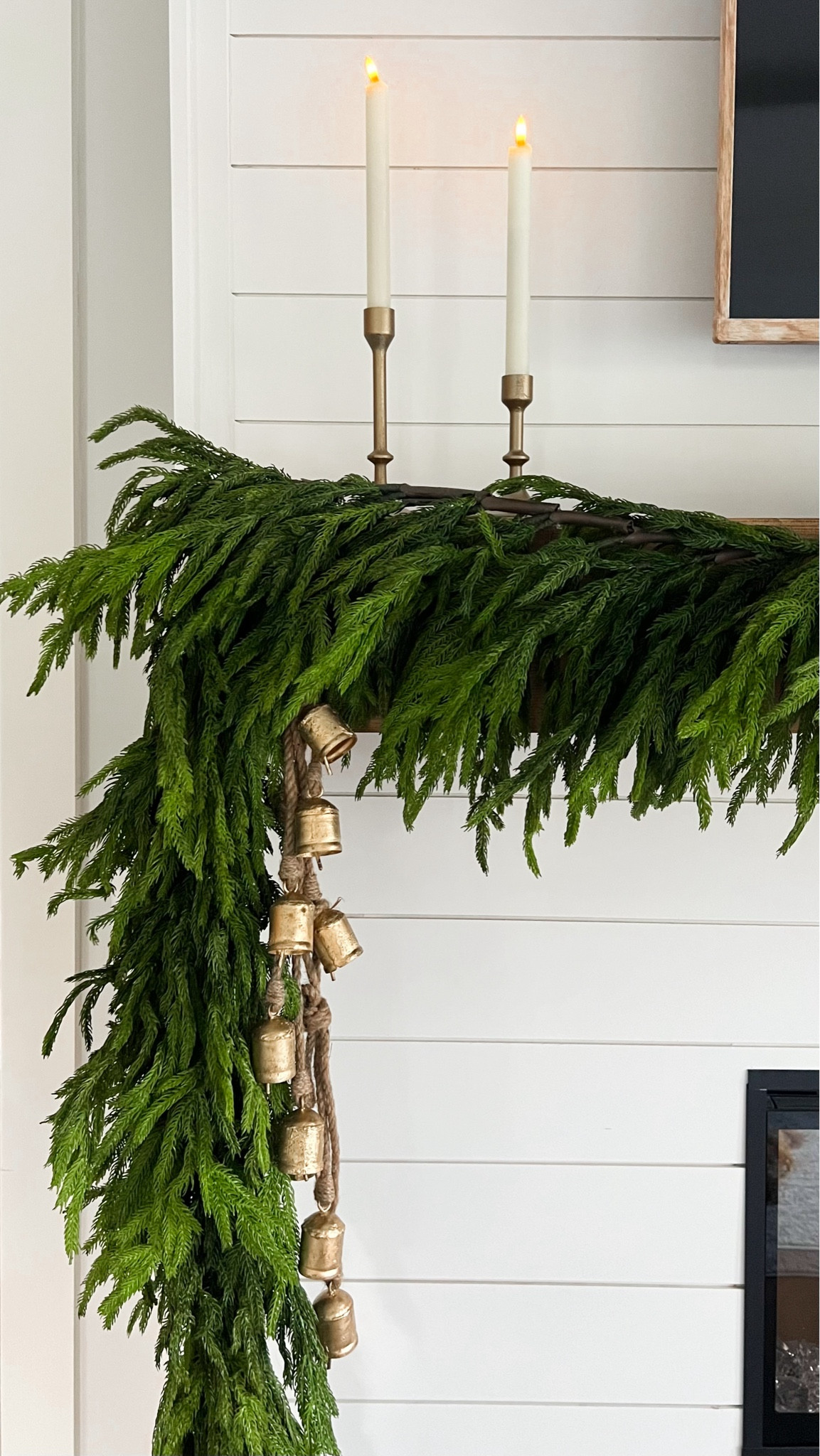 The viral afloral real touch Norfolk Pine Garland is back and better than ever! It is now double the thickness and greenery and available in an 8 foot length! Perfect for your holiday/Christmas mantle or anywhere else use it on a window, your vent hood, doorway! This is a Christmas decor must have and will absolutely sell out earlier than you think!

#LTKHoliday #LTKHome #LTKStyleTip
