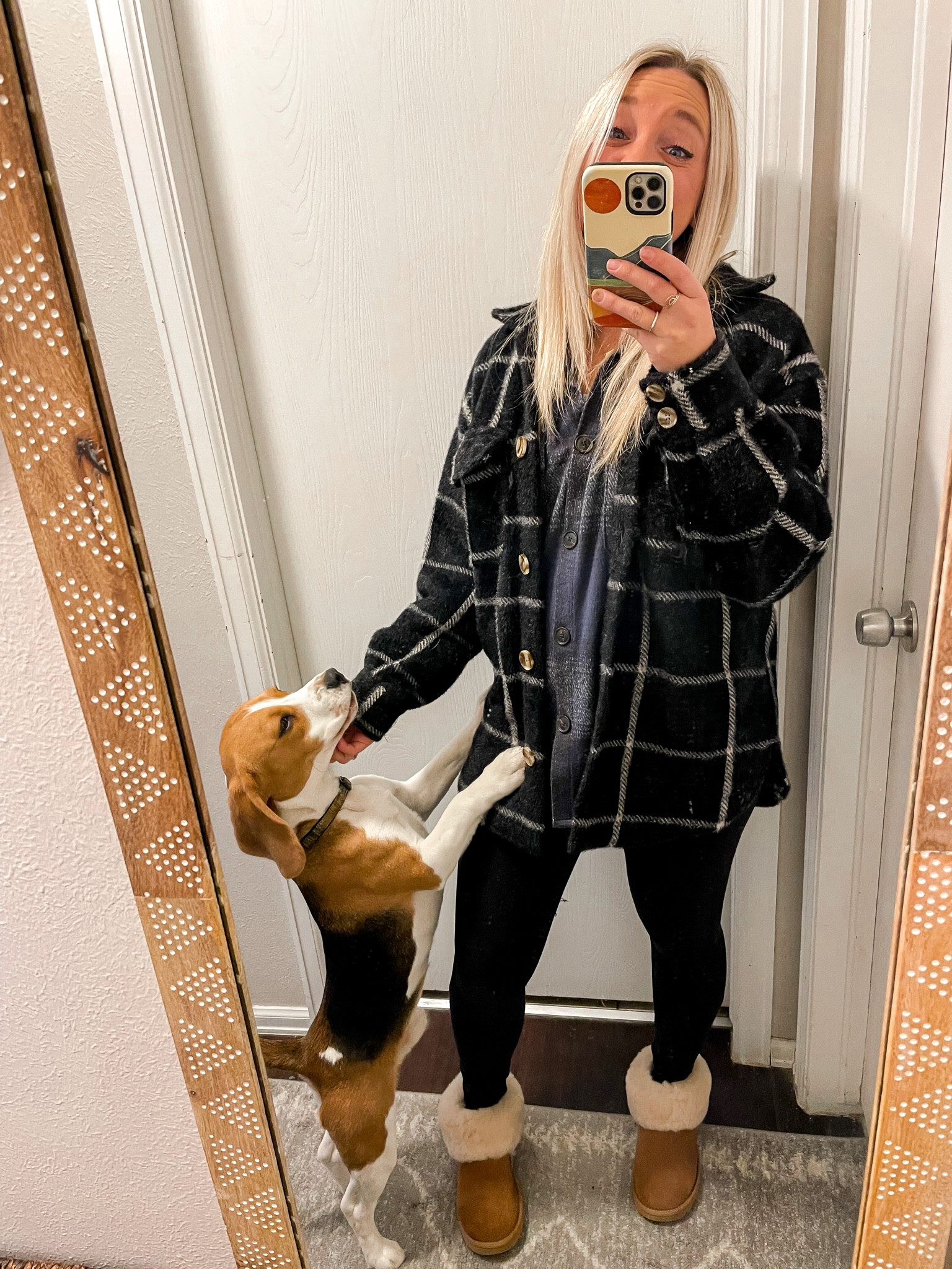 flannel on flannel kind of day
xs jacket 
blue flannel is z supply but not sold this year 