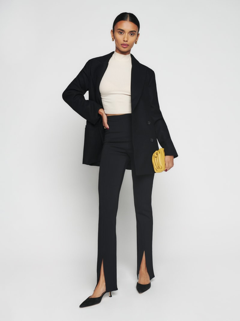 Reformation Fletcher Short Pant Black MP | Reformation (Global)