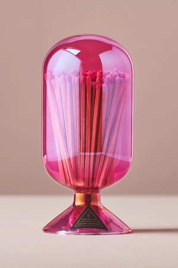 Skeem Iridescent Glass Match Cloche | Anthropologie (US)