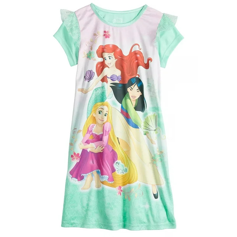 Disney Girls' Princess Fantasy Nightgown | Walmart (US)