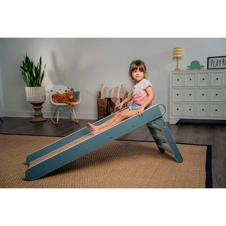 Avenlur Indoor Folding Slip and Slide for Kids - Easy Set Up Easy to Store Playset Safe Toy for Todd | Walmart (US)