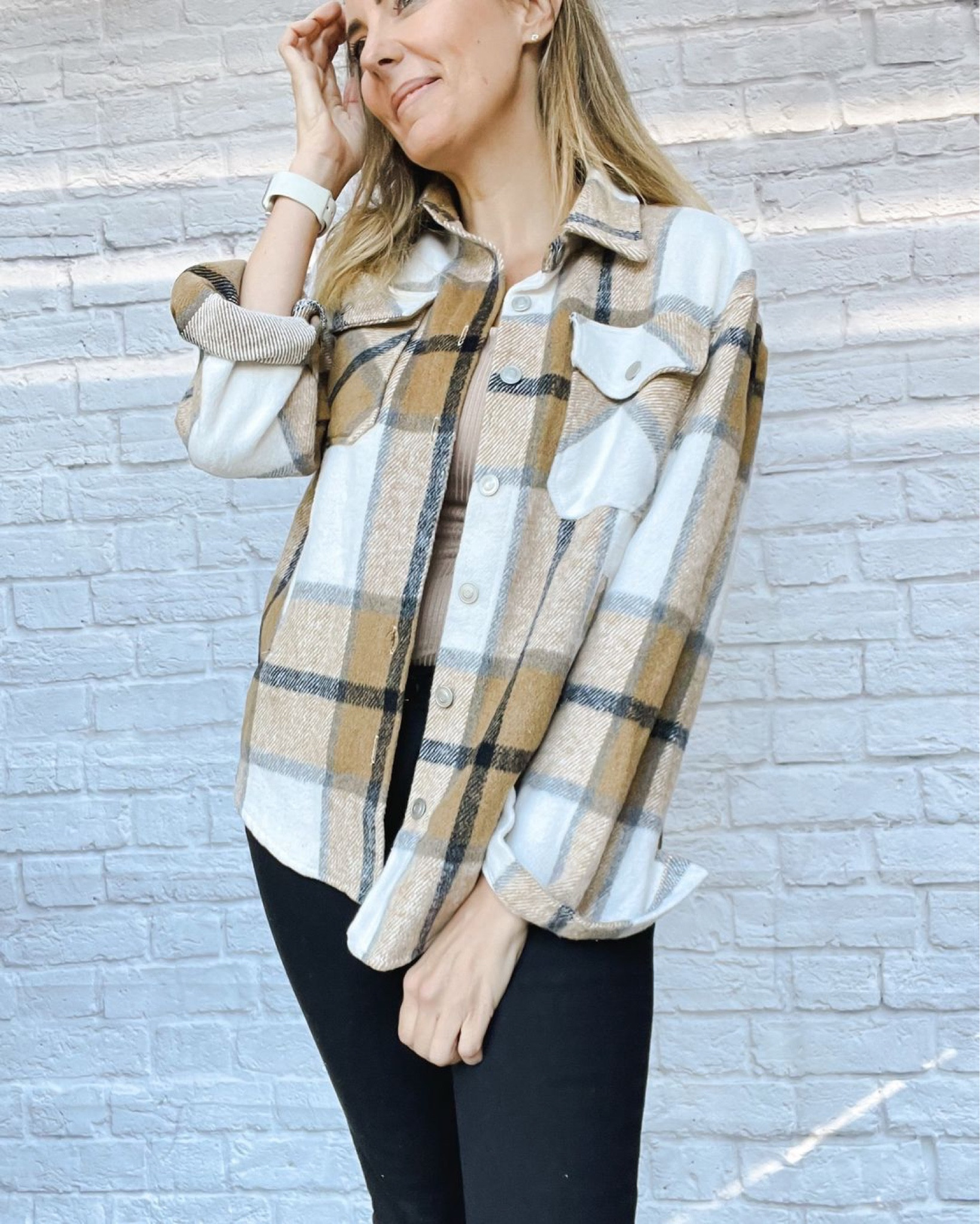 Shacket season is near! Who's ready for cooler temps?!! 
Score this one for under 💲1️⃣6️⃣ right now!! (limited sizes in this color) 

School Supplies
Backpacks
Nursery
Maternity
Teacher
Kitchen
Belt Bag
Wedding
Travel
Concert Outfit
White dress
White jeans
Swimsuit
Sandals
Bedroom 
Beach outfit
Patio
Jean shorts
Business Casual
Home Decor
Coffee table
Swim
Sunglasses
Loverly Grey
Amber Massey
Shorts
Outdoor rug
Wide leg pants
Patio Furniture
Vacation outfits
Spring Trends
Primary bedroom
Living room decor
Beach vacation
Spring trends 
Spring outfit
Fleece joggers
Wedding guest dresses
Beach outfit
Workwear
Winter outfit
Kitchen decor
Workout gear
Athletic wear
Sneakers
Laura Beverlin
The Sister Studio
Home Decor
Winter fashion
Living room decor
Black jeans
Midi Dress
Target style
holiday gifts
Amazon fashion
amazon finds
living room
home decor
wedding guest dresses
Nordstrom
Workwear

#LTKstyletip #LTKSeasonal #LTKsalealert