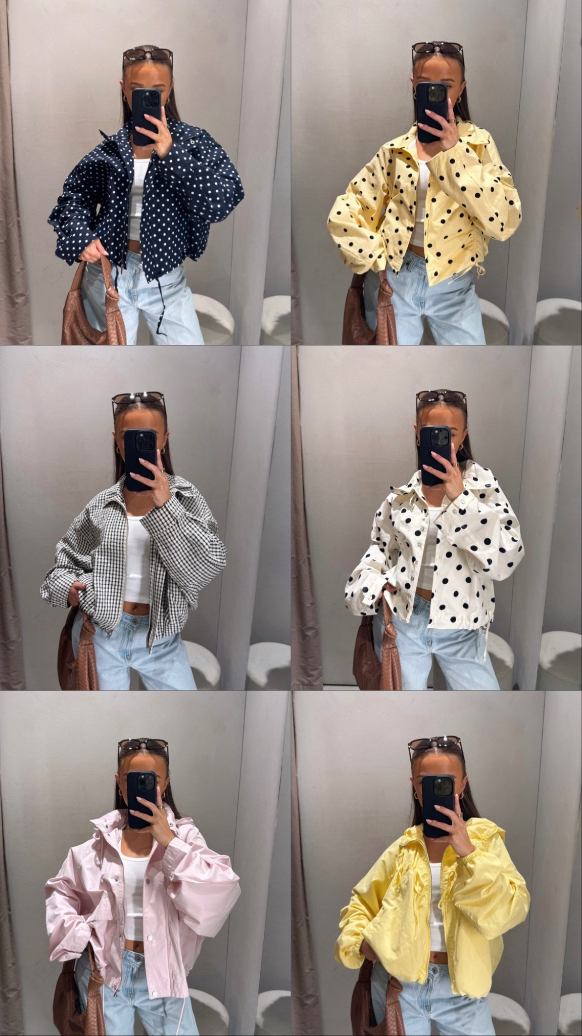 new in spring jacket faves!!🌸⭐️

polka dot yellow cream black white check high neck zip up button bomber oversized summer spring fashion casual navy yellow colour trending pink 


#LTKspring #LTKuk #LTKsummer