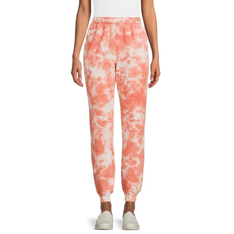 Time & Tru Women's Tie-Dye Fashion Joggers | Walmart (US)