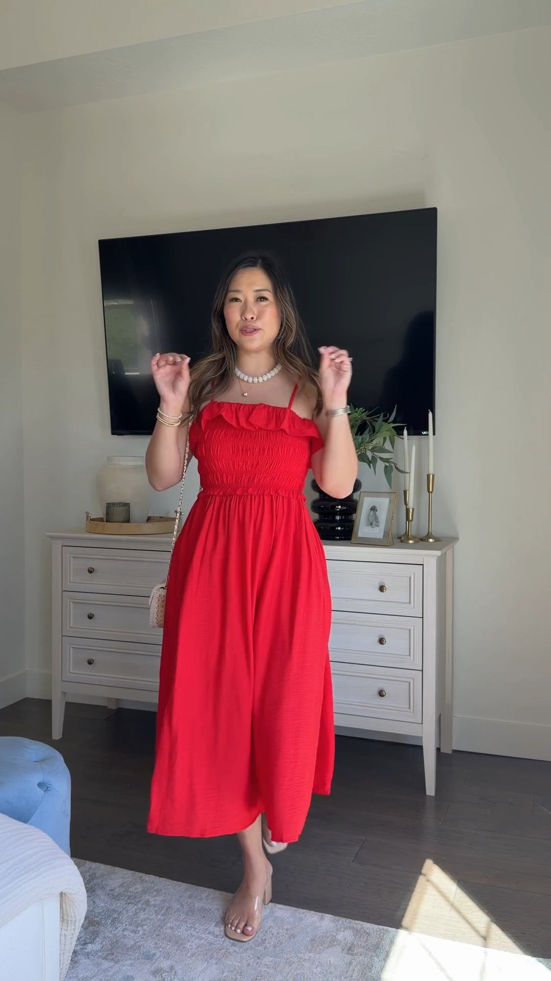 Walmart Summer dress that looks way more expensive than it is!

Red Ruffle Dress: S

Look for less, boujee on a budget, red, midi dress, summer dress, Walmart fashion, easy ootd, tcs

#LTKootd #LTKSeasonal #LTKPetite