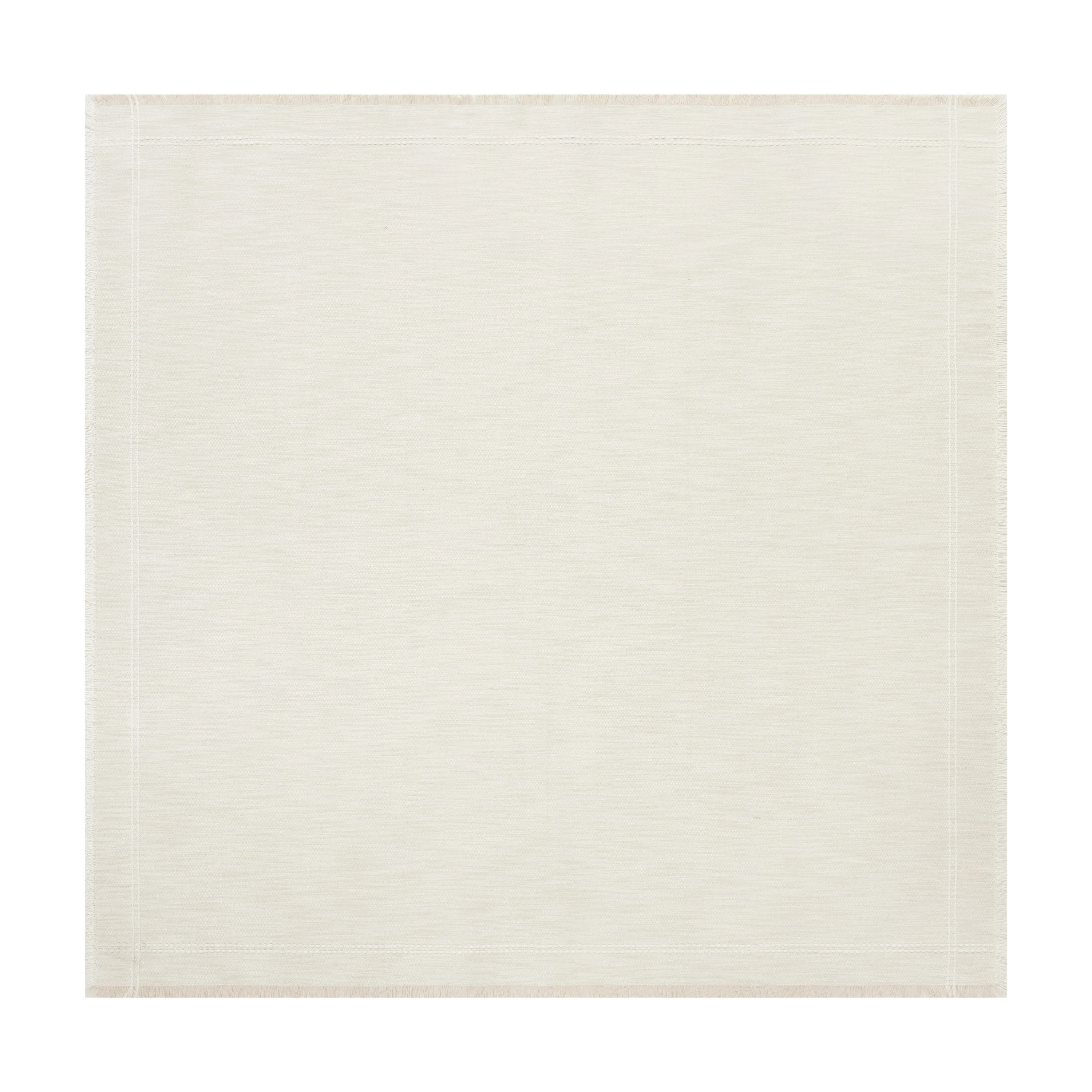 Better Homes & Gardens Beige Fringe Table Cloth Throw - 50"x50" | Walmart (US)