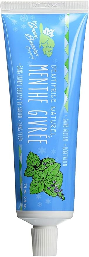 Green Beaver Toothpaste, Frosty Mint, 2.5 Ounce | Amazon (US)