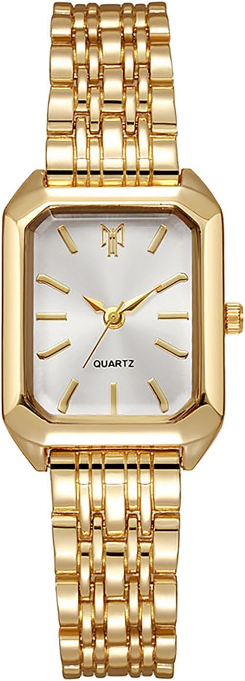 BESTKANG Watches for Women Wrist Watches Steel Strap Womens Watch Casual Fashion Simple Square Quartz Wristwatch | Amazon (US)
