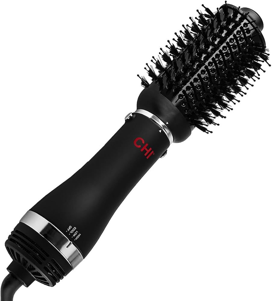 CHI Volumizer 4-in-1 Blowout Brush, Hair Dryer Creates Smooth, Silky & Shiny Hair, Four Interchan... | Amazon (US)