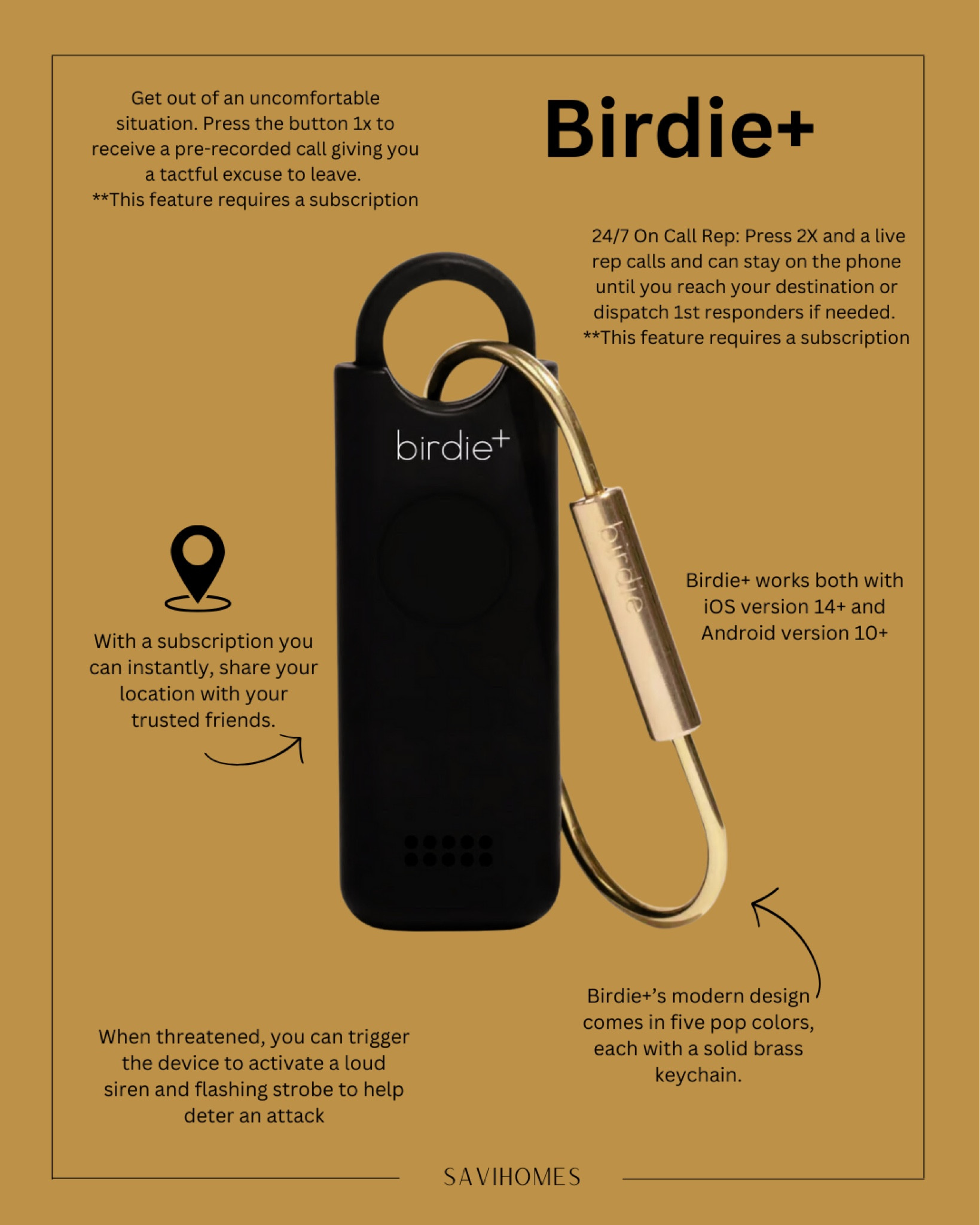 This personal safety alarm keychain is the perfect safety gadget to have on you as a #realtor showing homes and makes a great gift for your girlfriends, wife, sister or any loved one in your life! 💕 #safety #realtor #keychainalarm #birdie #realestate #realtor #safetyalarm #realtorgift #cbunited #cbrealty #remax #kw #exp#LTKGiftGuide

#LTKTravel #LTKFamily