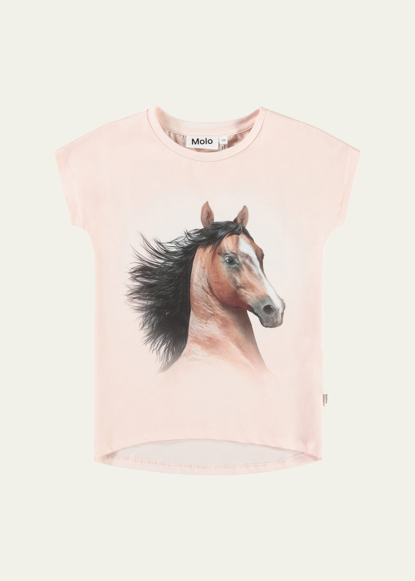 Molo Girl's Ragnhilde Horse Graphic T-Shirt, Size 4-7 | Bergdorf Goodman